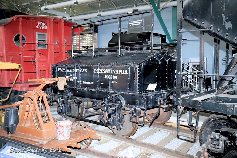 PRR YA Test Weight Car No. 490398