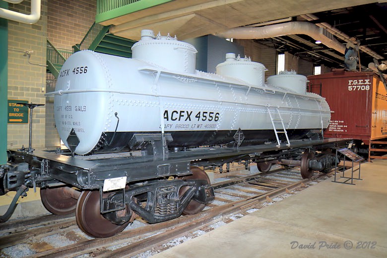 Three-Dome Tank Car No. 4556